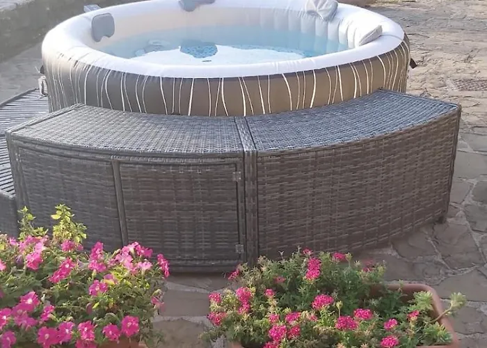 Ferienhaus Il Moraiolo - Idromassaggio & Sauna Con Vista! Loro Ciuffenna